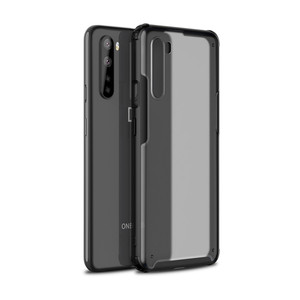 Ốp lưng điện thoại <span class=keywords><strong>Oneplus</strong></span> Nord chất lượng cao, bán chạy, chất liệu PC cứng mờ kết hợp TPU mềm, phủ cao su, màu khói - Product Image 2