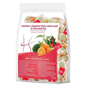 Té de Espino Blanco, Hoja de Loto y Osmanthus para Personas Sedentarias, Drena el Exceso de Agua, Mejora las Molestias Gastrointestinales y la Opacidad Corporal - Product Image 3