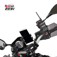 Supports de téléphone multifonctionnels de luxe N-STAR pour moto, accessoires stables en plastique, aluminium, acier et acier inoxydable