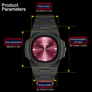 DF VOLT Luxury Waterproof Automatic <b>Watches</b> <b>Men</b> <b>Wrist</b> Sports Luminous Altitude Barometric Compass GPS Waterproof - Product Image 4