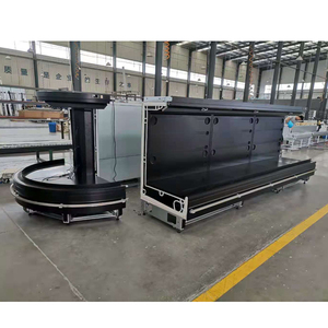 1.5m cao đảo tủ lạnh hiển thị trường hợp làm mát bằng không khí siêu thị Máy làm lạnh Tủ đông - Product Image 4