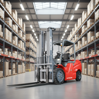 Forklift Counterbalance Listrik Liftron Seri DL CPD35L 3.5 Ton Lithium-Ion untuk Pengangkutan Pallet Berat