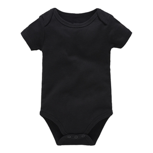 Custom 100% Polyester Baby Rompers Clothes Comfortable Short Sleeve Plain Blank Newborn Baby Bodysuit <strong>Onesie</strong> for <strong>Boy</strong> Girl - Product Image 4