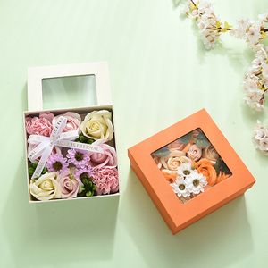 Nuevo Producto: Caja de Regalo de <span class=keywords><strong>Flores</strong></span> Eternas para el Día de San Valentín y el Festival Qixi, Caja de Rosas Transparente Creativa - Product Image 4