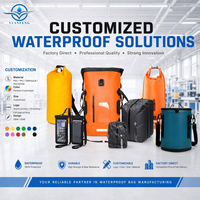 Sac étanche pour téléphone flottant Yuanfeng pour le camping en plein air, la randonnée, la natation, la dérive, avec écran tactile