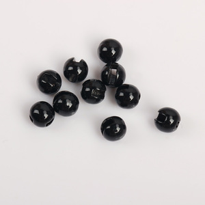 2026 White Egret Fly Tying F-type Tungsten Round Slotted Sinker Beads Modelo 01 para Pesaje de Nymphs - Marca FUN - Product Image 6