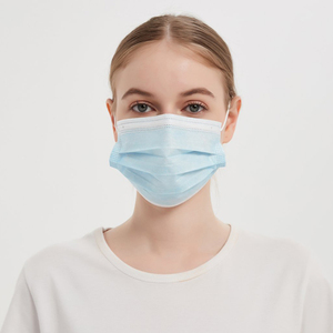 Pabrik kualitas baik langsung 17.5*9.5cm kain tidak ditenun bahan masker wajah <span class=keywords><strong>3</strong></span> lapisan masker wajah sekali pakai - Product Image 6