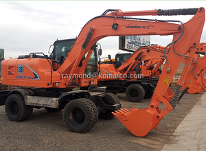 Lonking CDM6125W 73.5 kW 10 Ton 0.4m secchio di marca superiore motore ad alta efficienza di funzionamento escavatore ruota - Product Image 3