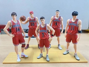 XRH nouveau populaire 5 pièces/ensemble <span class=keywords><strong>Slam</strong></span> <span class=keywords><strong>dunk</strong></span> Anime PVC OEM personnalisation Figure modèle jouet Hanamichi <span class=keywords><strong>Sakuragi</strong></span> <span class=keywords><strong>Slam</strong></span> <span class=keywords><strong>Dunk</strong></span> figurine - Product Image 6