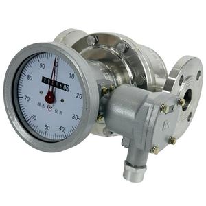 Compteur de débit de carburant en acier inoxydable Jingjie, signal 4-20mA RS485, compteur d'huile mécanique anti-explosion pour fluides - Product Image 1