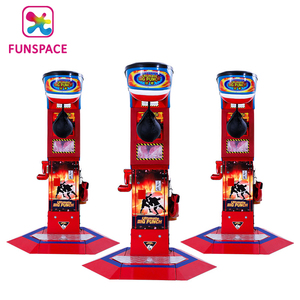 Prueba de fuerza robusta Venta de boletos Juegos que funcionan con monedas Arcade Punzonadora Máquina DE BOXEO - Product Image 3