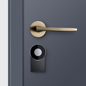 Serrure intelligente Tuya pour portes en verre/aluminium/bois avec contrôle biométrique et par application, matériau ABS - Product Image 2