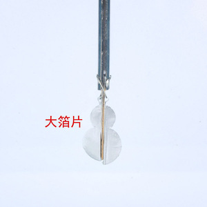 Électroscope à feuille métallique en boîtier de fer, mesureur électrostatique pour objets, ensemble de deux pièces, pour démonstration en collèges et lycées - Product Image 2
