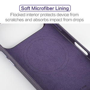 Funda de Alta Calidad para iPhone 17, Compatible con Tejido Trenzado, Antideslizante, Antigolpes - Product Image 3