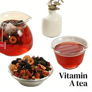 Teh Mulberry Rose untuk Perawatan Mata - Infus <span class=keywords><strong>Herbal</strong></span> yang Diperkaya Vitamin A untuk Kesehatan Penglihatan dan Relaksasi Malam Hari - Product Image 2