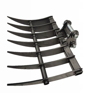 Râteau de défrichage Chuangxin 2026 pour mini-excavatrice, conditionneur de sol, ripper, râteau de 600 mm, accessoires pour excavatrice - Product Image 1