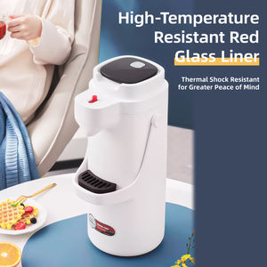 Bouilloire sous vide en acier inoxydable de 1,0 L avec poignée - Grande capacité pour garder les boissons au chaud - Product Image 2