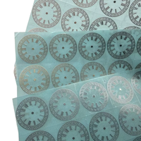 Etiqueta Adhesiva de Transferencia de Níquel Electroformado en 3D Personalizada, Calcomanía Metálica de Alta Precisión para Esferas de Reloj y Marca de Relojes de Lujo