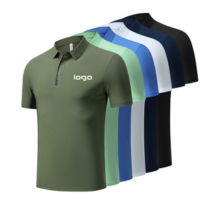 2025 mode hommes Polo de Golf grande taille personnalisé Jacquard conception anti-rétrécissement résistant à la sueur équipe uniforme Polo - Product Image 5
