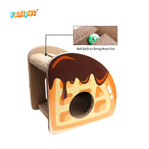 Famipet Custom Nieuwe Ontwerp Golfkarton <span class=keywords><strong>Cat</strong></span> Scratcher Lounge Huis - Product Image 3