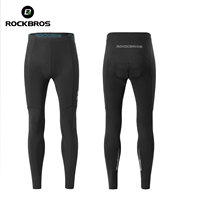 ROCKBROS-Short de cyclisme respirant et rembourré pour homme, pantalon de sport pour l'été et l'automne