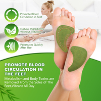 Patchs Détox pour les Pieds à Base de Plantes Naturelles Sumifun - Nettoyage en Profondeur & Amélioration du Sommeil Sécurité Capacité 10ml