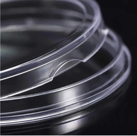 Capsule de protection ronde transparente pour pièces de monnaie en plastique de 20 mm et 20,5 mm
