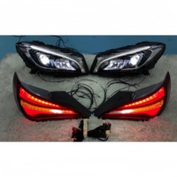 Feux de voiture en plastique Chuangchu, phares LED pour Benz CLA W117 modèle 2014-2019, kit de conversion, bonne compatibilité