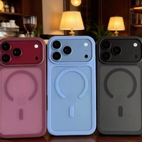 Coque intégrale magnétique en TPU effet seconde peau 360° avec protection d'objectif anti-traces de doigts pour iPhone 18, iPhone 18 Pro et iPhone 18 Pro Max