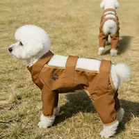 Vêtements pour petits chiens, pantalon quatre pattes anti-peluchage, anti-évacuation de liquides, anti-moustiques, anti-poussière pour l'extérieur