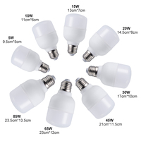 Ampoule Led E27 B22 Bombillas Led 5W 10W 15W 20W 30W 40W 50W 60W Ampoule Usine Matière Première Vente en Gros Ampoule Led pour la Maison