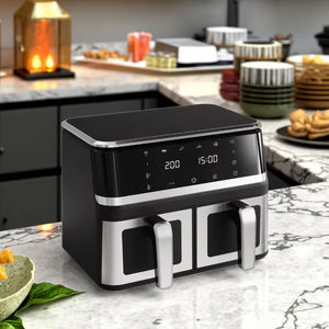 Friteuse à air 12 litres Nouveau type Commercial Écran tactile lourd 2000w Conception intelligente Friteuse à air - Product Image 1