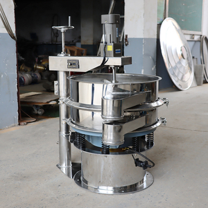 304 Stainless Steel <strong>Fine</strong> Powder Forced Scraper Brush Vibrating Screen Rotary <strong>Sieve</strong> for Sulfur Powder - Product Image 3