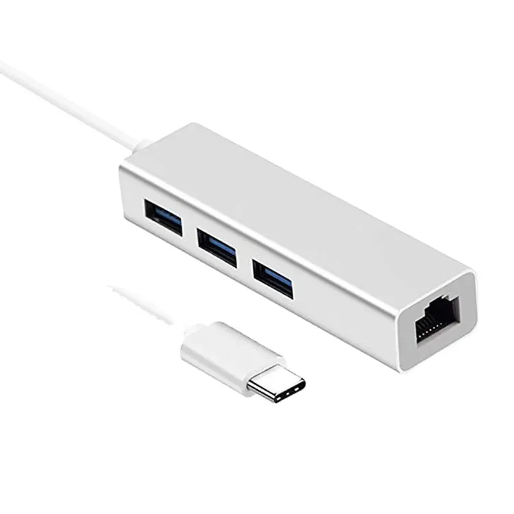 Wired RJ45 Ethernet Converter Lan Type C Network Adapter For Apple MacBook