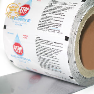 Desinfectante de manos personalizado, almohadilla de Alcohol para lavado de manos, embalaje de Gel, papel de aluminio, película de plástico, rollos de bolsita - Product Image 3