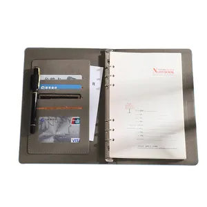Amerpromo A4/A5/A6 느슨한 잎 쓰기 저널 노트북 나선형 바인딩 리필 일기 스케치북 의제 플래너 메모