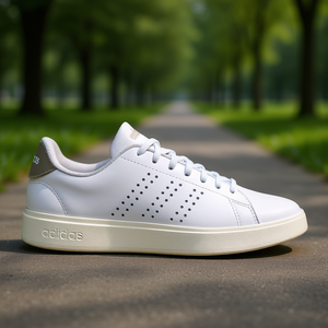 Chaussures de tennis Adidas Advantage 2.0 unisexes, tige synthétique, semelle extérieure en caoutchouc, semelle intermédiaire en EVA, chaussures de fitness et de marche pour le printemps - Product Image 2