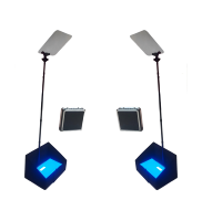 Écran de moniteur auto-inversable de 22 pouces, téléprompteur pour studio de radiodiffusion et de télévision, pour discours et conférences