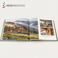 Maßgefertigter Kaffeetisch-Fotobuchdruck mit Faltschachtelbindung und Premium-Beschichtungspapier OEM