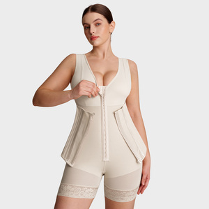 <span class=keywords><strong>Faja</strong></span> Moldeadora de Alta Compresión <span class=keywords><strong>para</strong></span> <span class=keywords><strong>Mujer</strong></span>, Postparto, Levanta Busto, Aplana Abdomen, Entrenador de Cintura, Control de Abdomen, <span class=keywords><strong>Faja</strong></span> Moldeadora de Cuerpo Completo - Product Image 1