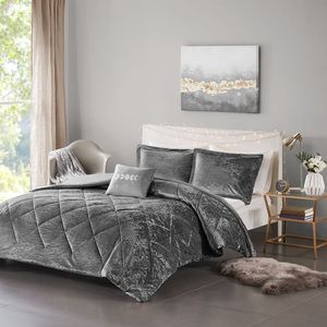 Juego de Funda de Edredón de Terciopelo - Ropa de Cama Elegante y Lujosa - Product Image 1