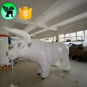 Lighting Bull Costume Inflatable Customized Event Advertising Inflatable Bull Model A6683