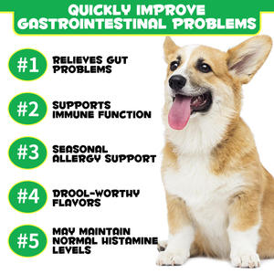 Probiótico para Perros de Marca Privada, 120 Unidades de Masticables Blandos, Favorece la Salud Digestiva e Intestinal, Grado Veterinario - Product Image 2