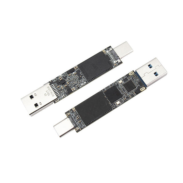 New JX/OEM Brand USB 3.2 Type-C High Speed 128GB-1TB Plastic Flash Drive Naked Design Non-Encrypted 1-Year Warranty Guangdong