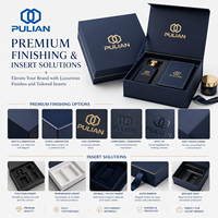 Kotak Hadiah Kaku Ramah Lingkungan Kustom, Kemasan Kardus Daur Ulang, Kotak Lipat Magnetik Mewah untuk Hadiah Merek Premium