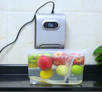 Machine à laver les fruits et légumes murale pour la cuisine, nettoyeur multifonctionnel portable, générateur d'ozone à eau