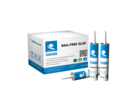 Colle adhésive sans ongles Colle sans ongles forte et sans trace Colle sans ongles adaptée à la réparation de garde-robe et à l'installation des pieds