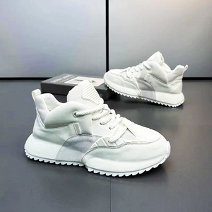 Chaussures de sport et de loisirs <span class=keywords><strong>pour</strong></span> hommes à semelle épaisse, tendance, rehaussantes et confortables, à lacets, nouvelle collection printemps-automne - Product Image 2