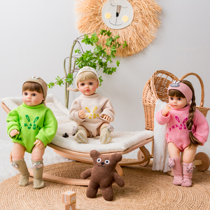 55CM réaliste Reborn bébé poupées en silicone souple nouveau-né bébé poupée nouveau-né Reborn poupées pour filles bébé jouet - Product Image 5