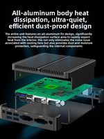 Mini PC Industrial Intel Celeron J5005, 4 GB de RAM, 128 GB de Disco Duro; Doble LAN/Seriel, Bajo Consumo, Sin Ventilador, Ejecuta Linux/Windows